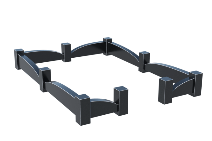 Цоколи на могилу в Смоленске | Цоколь на могилу №0038