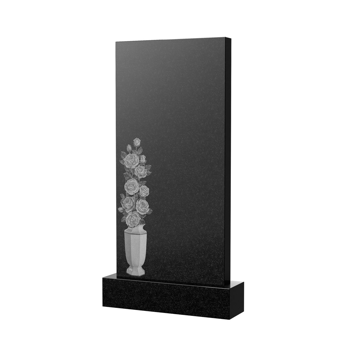 Гравировка на памятник в Смоленске | Художественное оформление на гранитную стелу, рисунок ВХО-058