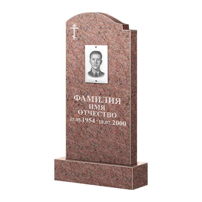 Гранитные памятники в Смоленске | Памятник из гранита Розалия Pink ФГЦ-25