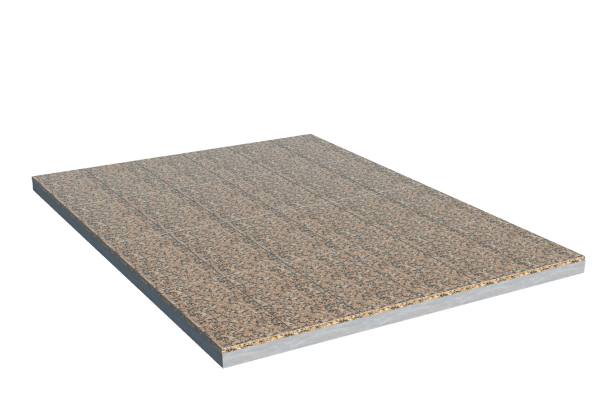 Площадки на могилу в Смоленске | Площадка с облицовкой Южно-Султаевским гранитом