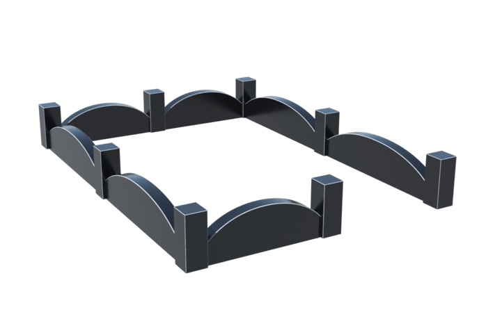 Цоколи на могилу в Смоленске | Цоколь на могилу №0001
