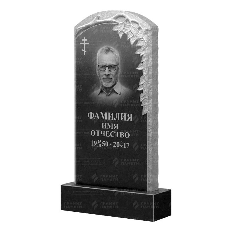 Памятники из гранита с деревом в Смоленске | Гранитный памятник ФГ-107