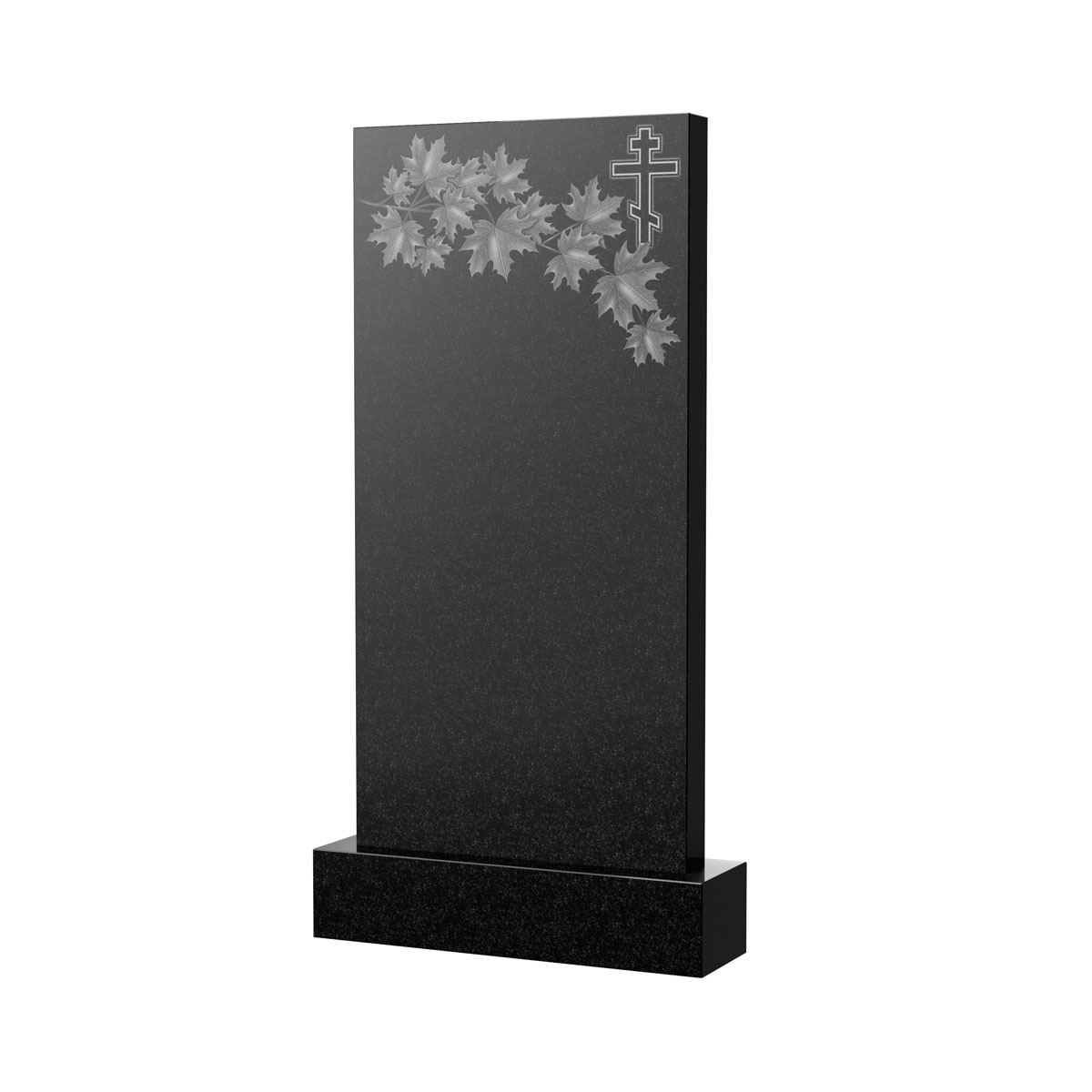 Гравировка на памятник в Смоленске | Художественное оформление на гранитную стелу, рисунок ВХО-031