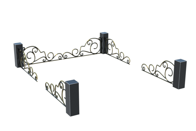 Цоколи на могилу в Смоленске | Цоколь на могилу №0051