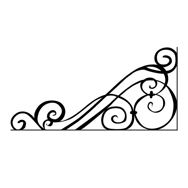 Кованые изделия в Смоленске | Кованый уголок УГ.006