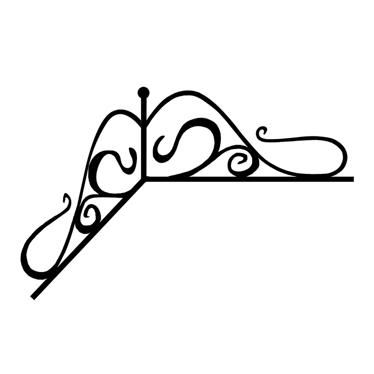 Кованые изделия в Смоленске | Кованый уголок УГ.008