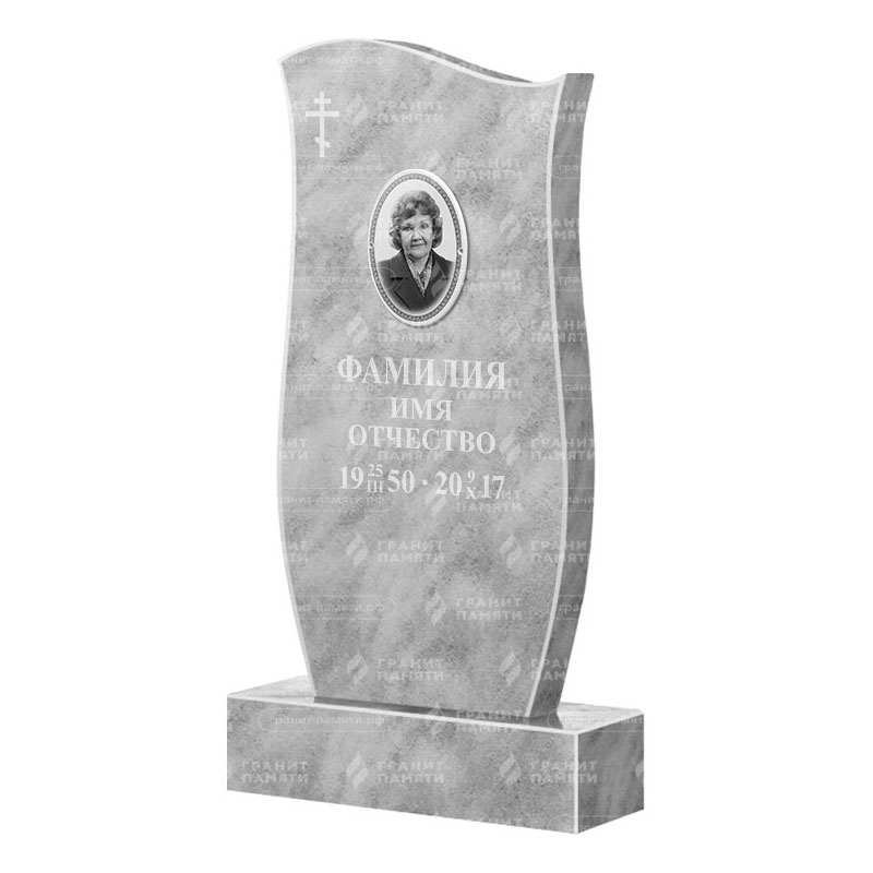 Бюджетные памятники в Смоленске | Мраморный памятник ФМ-033