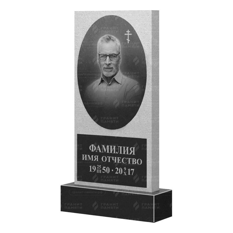 Памятники из гранита вертикальные в Смоленске | Гранитный памятник ФГ-166