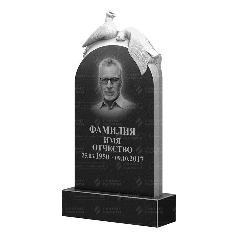 Памятники из гранита с птицами в Смоленске | Гранитный памятник ФГ-109