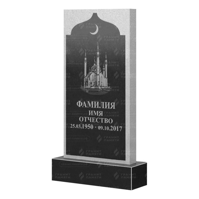 Мусульманские памятники на могилу в Смоленске | Гранитный памятник ФГ-167