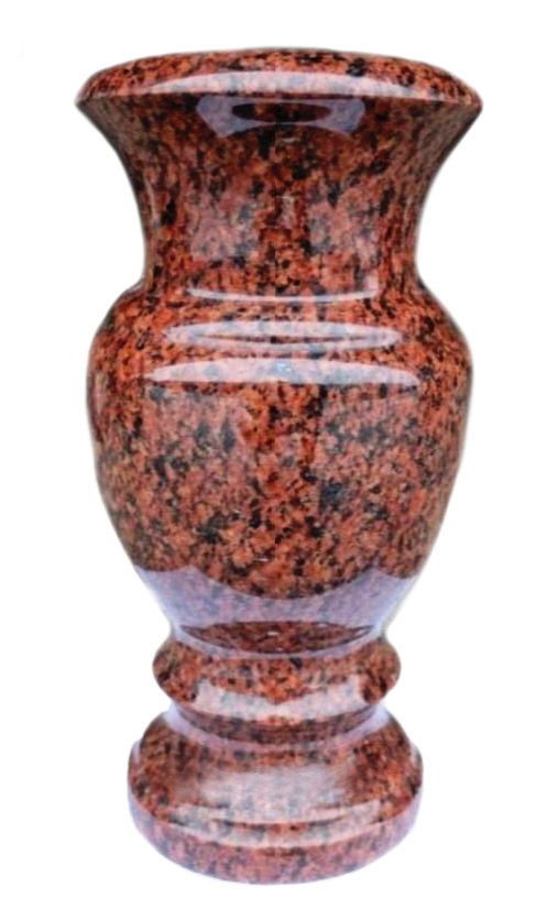 Вазы из камня в Смоленске | Ваза гранитная «Цветная»