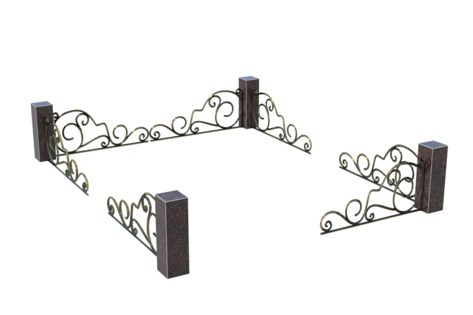 Цоколи на могилу в Смоленске | Цоколь на могилу №0050