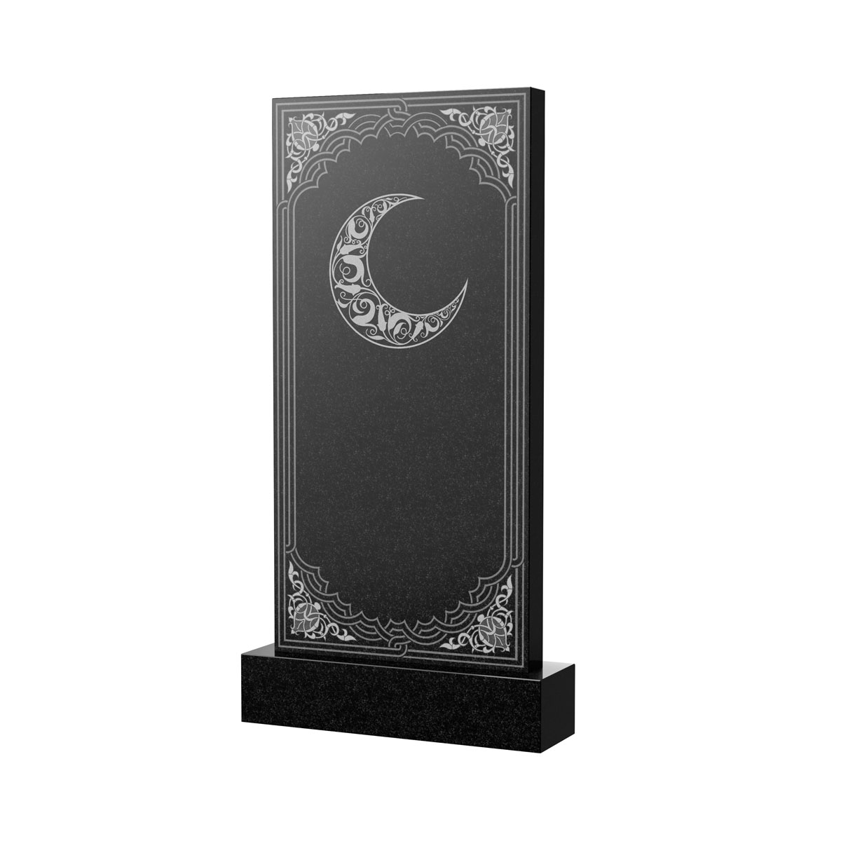 Гравировка на памятник в Смоленске | Художественное оформление на гранитную стелу, рисунок ВХО-041