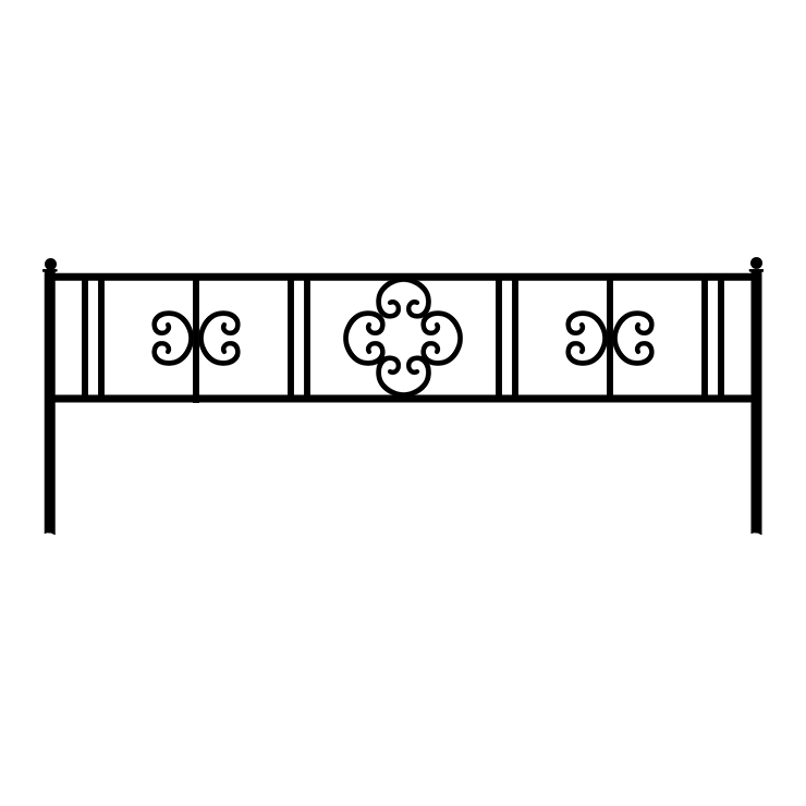 Кованые изделия в Смоленске | Кованая оградка ОГ.006