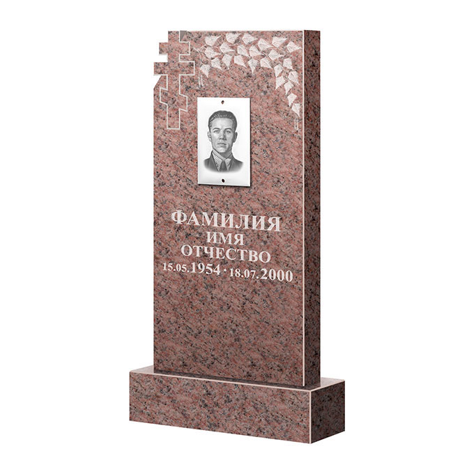 Гранитные памятники в Смоленске | Памятник из гранита Розалия Pink ФГЦ-202