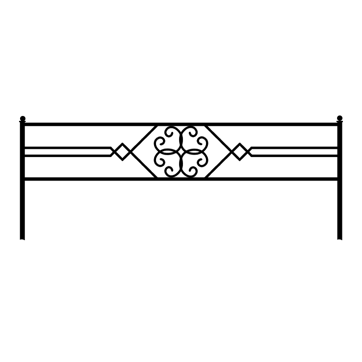 Кованые изделия в Смоленске | Кованая оградка ОГ.003