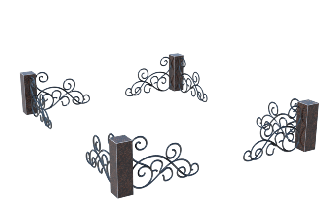 Цоколи на могилу в Смоленске | Цоколь на могилу №0048