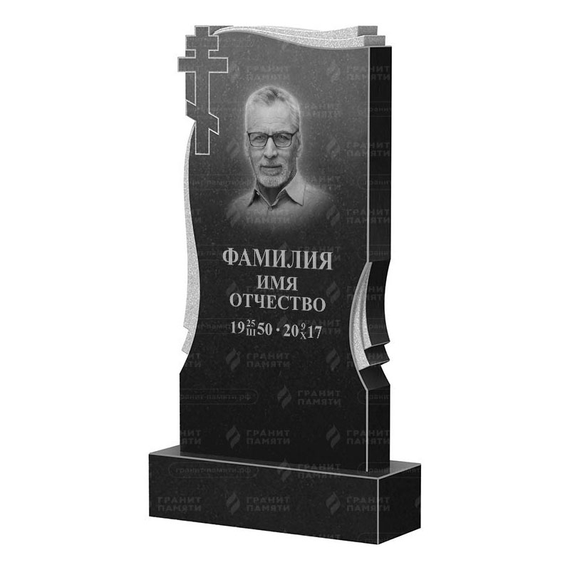 Памятники из гранита вертикальные в Смоленске | Гранитный памятник ФГ-185