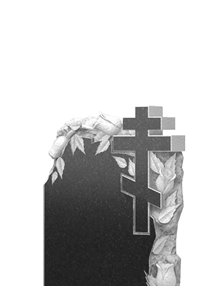 Памятники из гранита с цветами в Смоленске